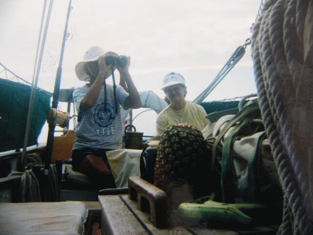 Mom Sailing To St. Thomas